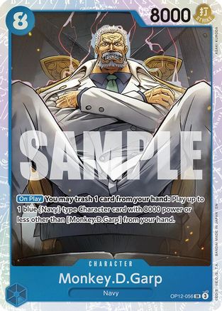 Monkey.D.Garp (OP12-056) (Foil)