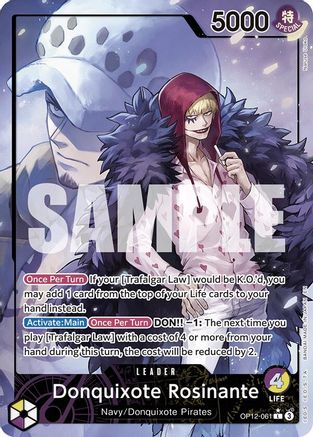 Donquixote Rosinante (061) (Alternate Art) (OP12-061) (Foil)