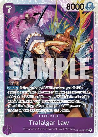 Trafalgar Law (073) (OP12-073) (Foil)