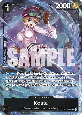 Koala (086) (Alternate Art) (OP12-086) (Foil)