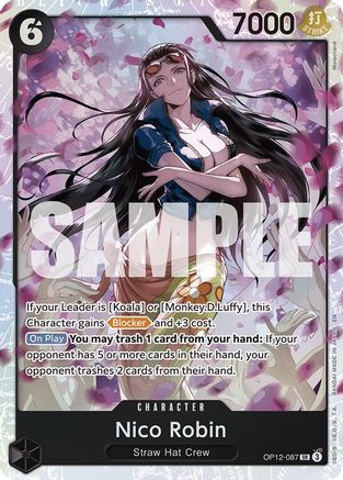 Nico Robin (OP12-087) (Foil)