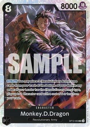 Monkey.D.Dragon (OP12-094) (Foil)