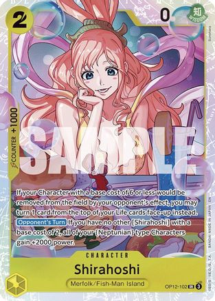 Shirahoshi (OP12-102) (Foil)