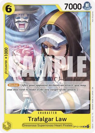 Trafalgar Law (106) (OP12-106)