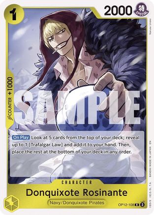 Donquixote Rosinante (108) (OP12-108) (Foil)