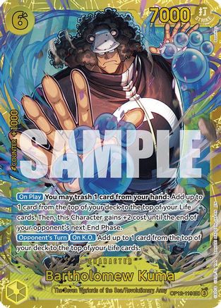 Bartholomew Kuma (OP12-119) (Foil)