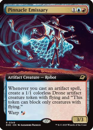 Pinnacle Emissary (Extended Art) (EOE-349)