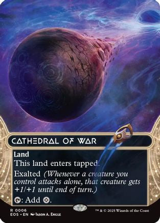 Cathedral of War (0006) (Borderless) (EOS-006) (Foil)