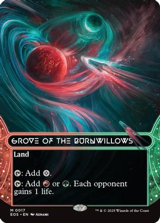 Grove of the Burnwillows (0017) (Borderless) (EOS-017)