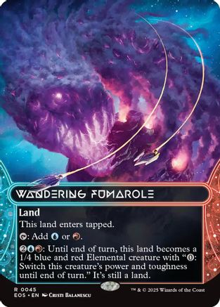 Wandering Fumarole (0045) (Borderless) (EOS-045)