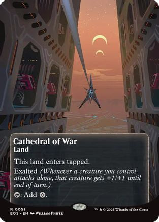 Cathedral of War (0051) (Borderless) (EOS-051) (Foil)