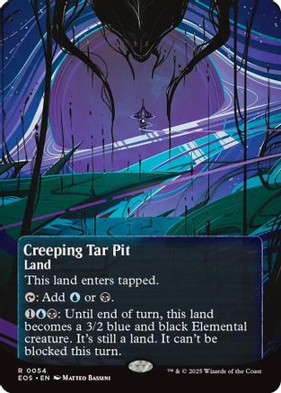 Creeping Tar Pit (0054) (Borderless) (EOS-054)