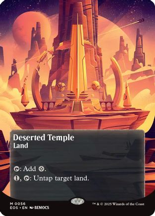 Deserted Temple (0056) (Borderless) (EOS-056) (Foil)