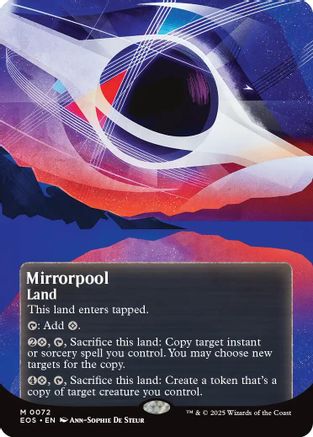 Mirrorpool (0072) (Borderless) (EOS-072) (Foil)