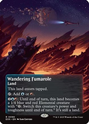 Wandering Fumarole (0090) (Borderless) (EOS-090) (Foil)
