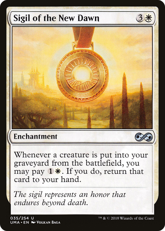 Sigil of the New Dawn (UMA-035) (Foil)