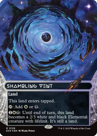 Shambling Vent (0128) (Borderless) (Galaxy Foil) (EOS-128)