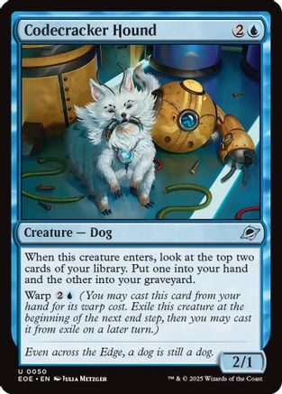Codecracker Hound (EOE-050) (Foil)