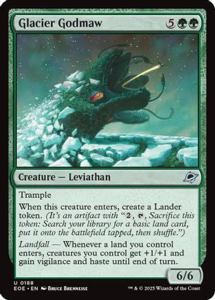 Glacier Godmaw (EOE-188) (Foil)