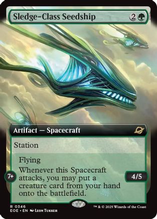 Sledge-Class Seedship (Extended Art) (EOE-346)