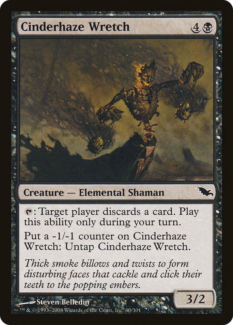 Cinderhaze Wretch (SHM-060) (Foil)
