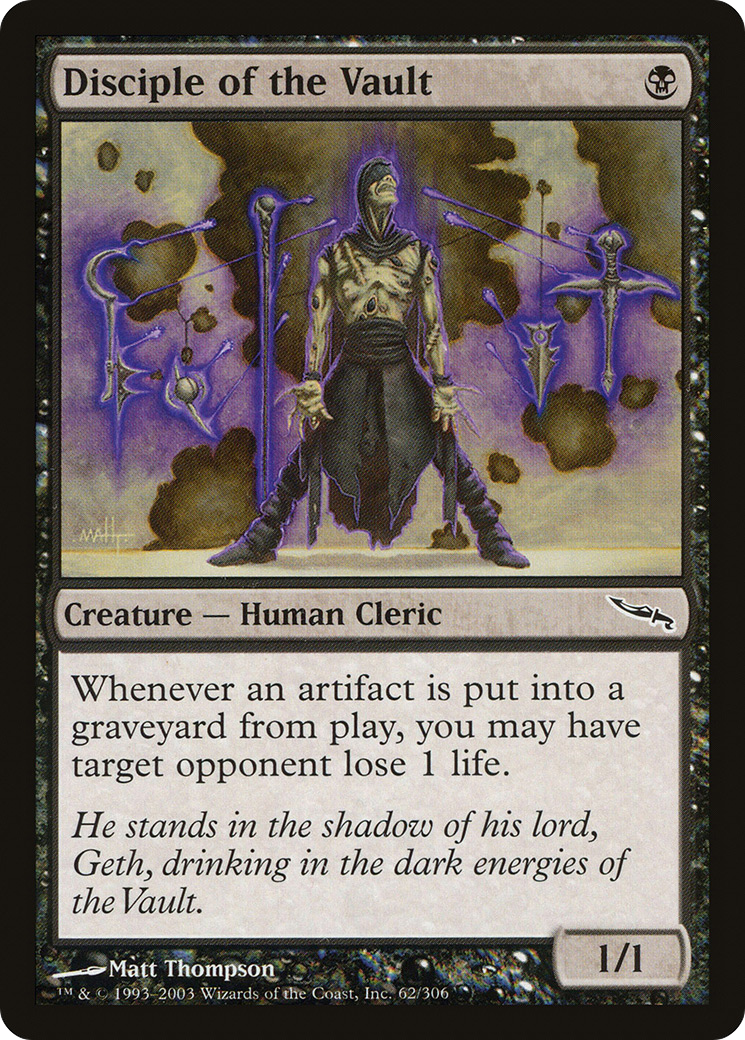 Disciple of the Vault (MRD-062) (Foil)