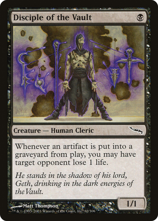 Disciple of the Vault (MRD-062) (Foil)