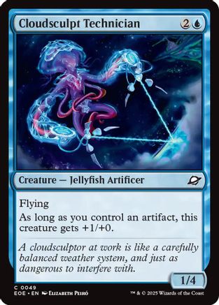 Cloudsculpt Technician (EOE-049) (Foil)