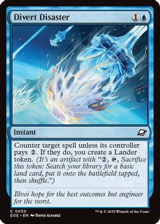 Divert Disaster (EOE-055) (Foil)