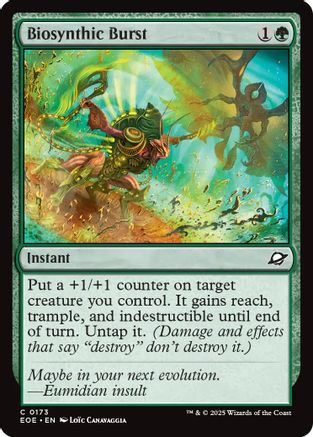 Biosynthic Burst (EOE-173) (Foil)