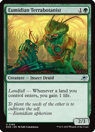 Eumidian Terrabotanist (EOE-180) (Foil)
