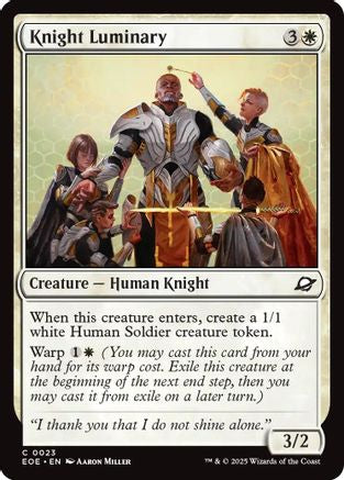 Knight Luminary (EOE-023) (Foil)