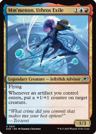 Mm'menon, Uthros Exile (EOE-221) (Foil)