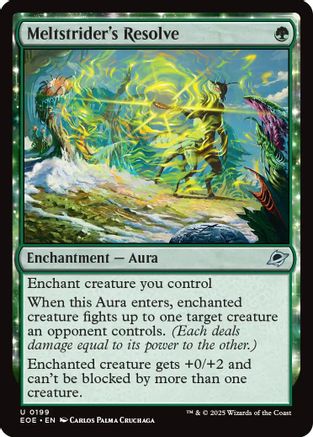 Meltstrider's Resolve (EOE-199) (Foil)