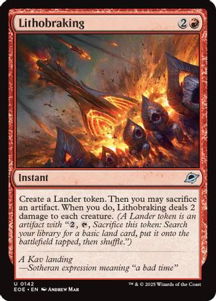 Lithobraking (EOE-142)