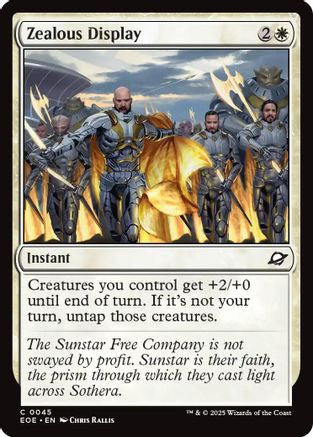 Zealous Display (EOE-045) (Foil)