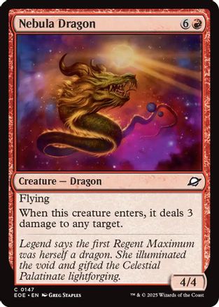 Nebula Dragon (EOE-147) (Foil)
