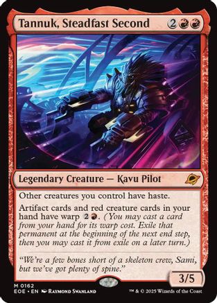Tannuk, Steadfast Second (EOE-162) (Foil)