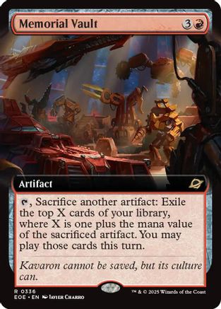 Memorial Vault (Extended Art) (EOE-336)