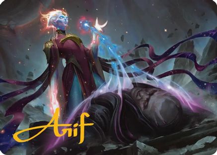 Lightstall Inquisitor Art Card (Gold-Stamped Signature) (AAEOE-005)