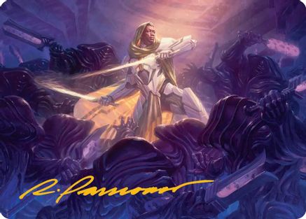 Syr Vondam, Sunstar Exemplar Art Card (Gold-Stamped Signature) (AAEOE-025)