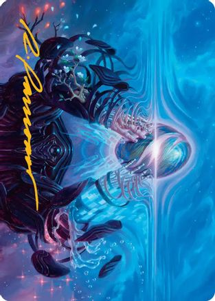 The Endstone Art Card (Gold-Stamped Signature) (AAEOE-028)