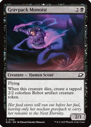 Gravpack Monoist (EOE-104) (Foil)