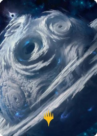 Uthros, Titanic Godcore Art Card (Gold-Stamped Planeswalker Symbol) (AAEOE-034)