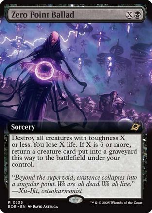 Zero Point Ballad (Extended Art) (EOE-335) (Foil)