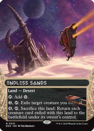 Endless Sands (0015) (Borderless) (EOS-015) (Foil)