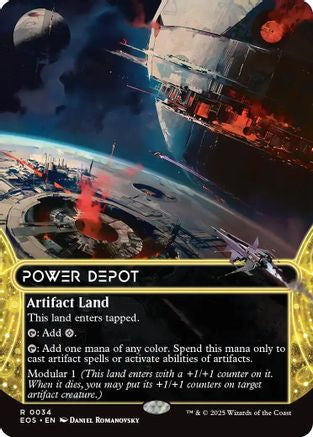 Power Depot (0034) (Borderless) (EOS-034) (Foil)