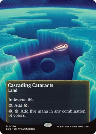 Cascading Cataracts (0050) (Borderless) (EOS-050) (Foil)