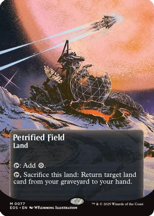 Petrified Field (0077) (Borderless) (EOS-077)