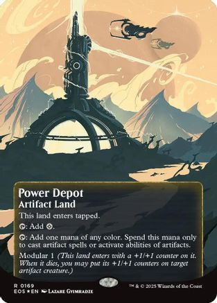 Power Depot (0169) (Borderless) (Galaxy Foil) (EOS-169)